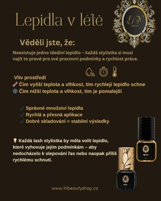 ✨ Věda o lepidlech na řasy ✨ Neexistuje jedno ideální lepidlo – každá stylistka si musí najít to pravé pro své pracovní...