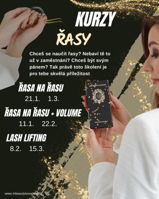 ✨ Chceš se naučit prodlužování řas? ✨ Už tě nebaví tvoje současné zaměstnání? Toužíš po svobodě, flexibilitě a práci,...