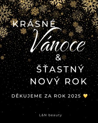 Rok 2025 byl pro nás plný práce, radosti i krásných setkání s vámi 💛 Děkujeme všem našim zákaznicím, kurzistkám i...